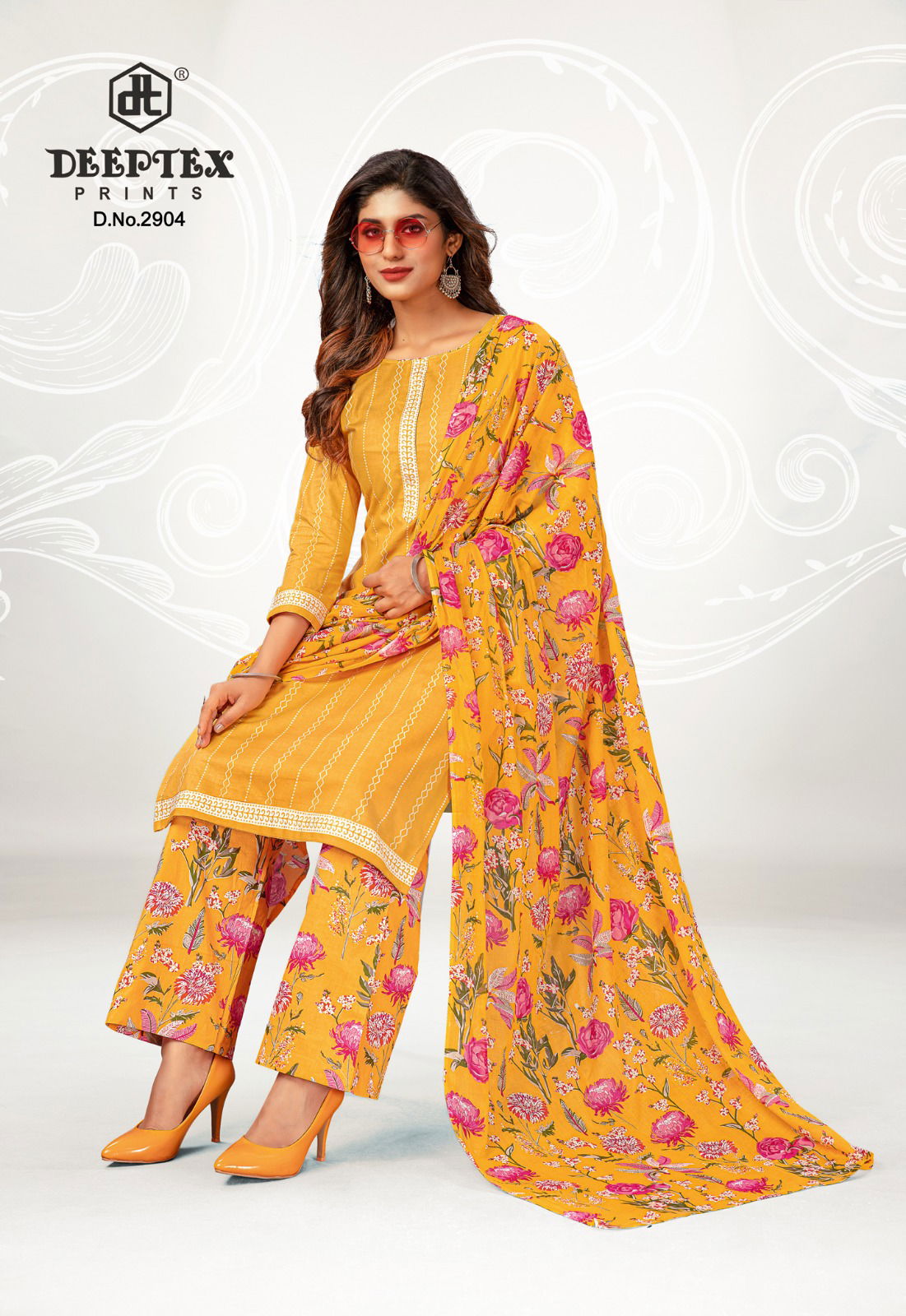 Chief Guest Vol 29 By Deeptex Cotton Dress Material Catalog
